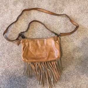 Lucky Brand Leather Fringe purse